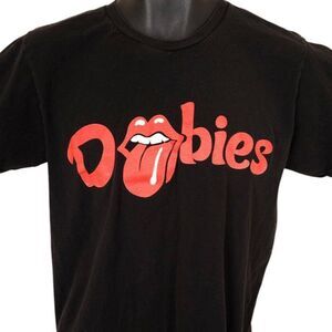 Doobies T Shirt Mens Size Medium Black Funny Humor Joke Parody